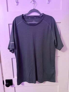 Men's Performance Short-Sleeve Shirt - Gray